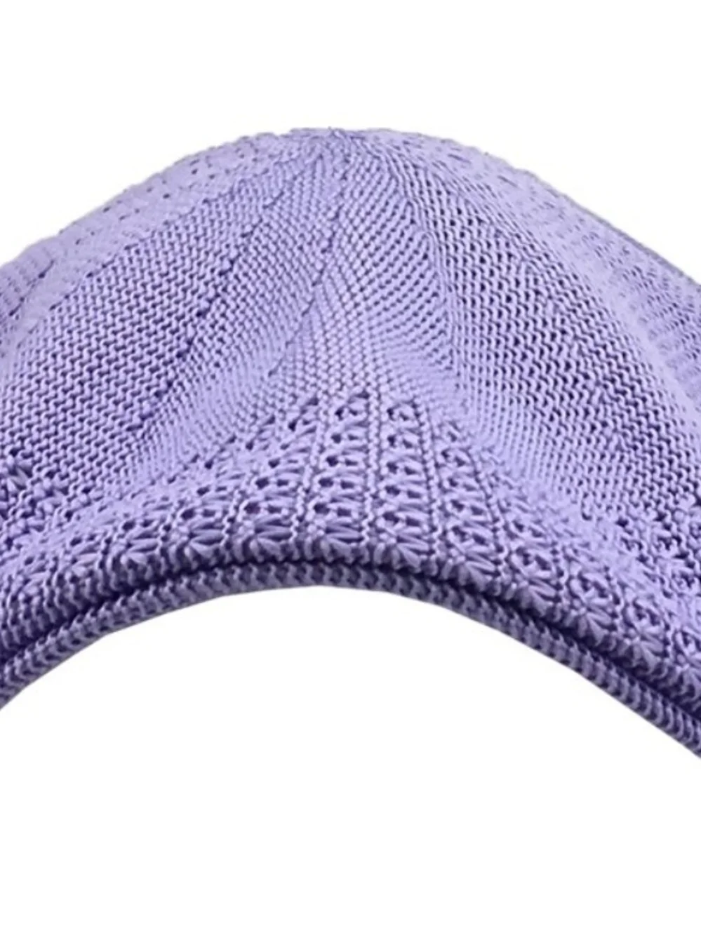 Echo Lavender Knit Beanie Hat